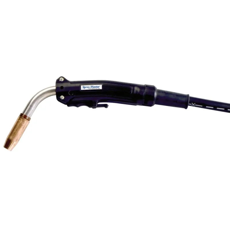 Spray Master Air-Cooled Mig Guns, 350 A, 12 ft, Tweco, 0.045 in - 1/16 in Wire
