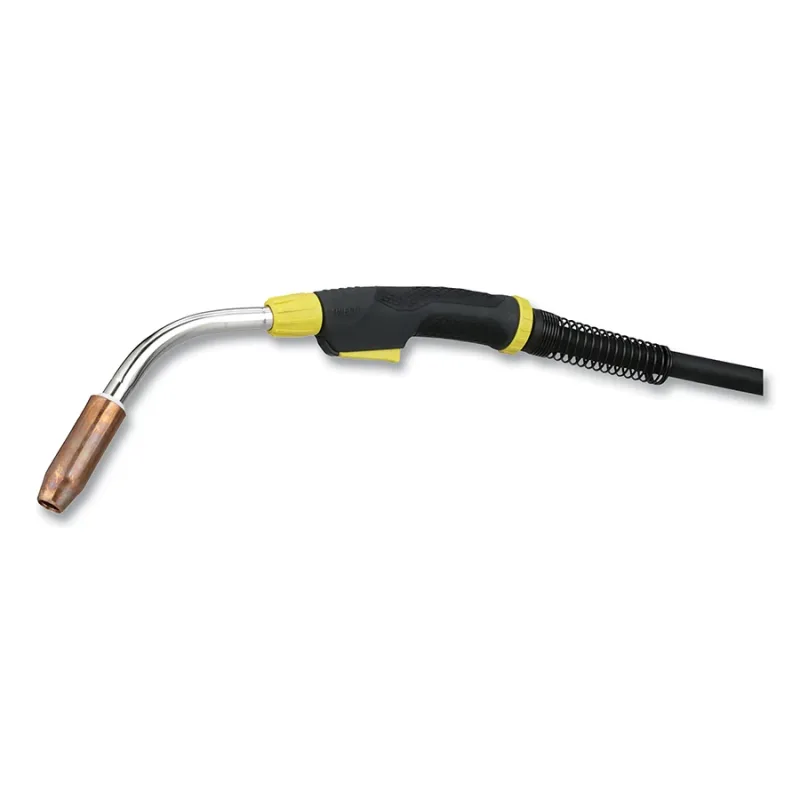 Elite Air-Cooled MIG Gun, 450 A, 15 ft Cable, Miller Style Rear Connector, 0.062 in Wire