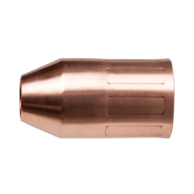 Velocity2™ Light Duty Air-Cooled MIG Nozzle, 1/2 in Bore, For Fusion® 140 A/180 A/220 A/250 A, Copper, Flush