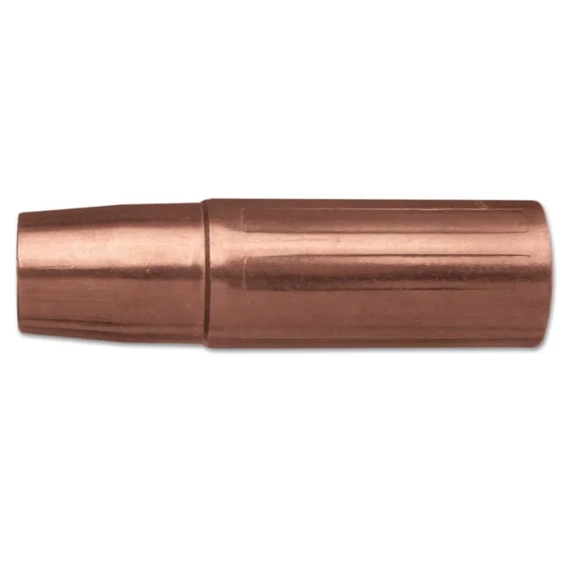 WeldSkill 23 Series Nozzle, Thread-On, 5/8 in dia, For 3 and 4 MIG Guns, Copper Alloy