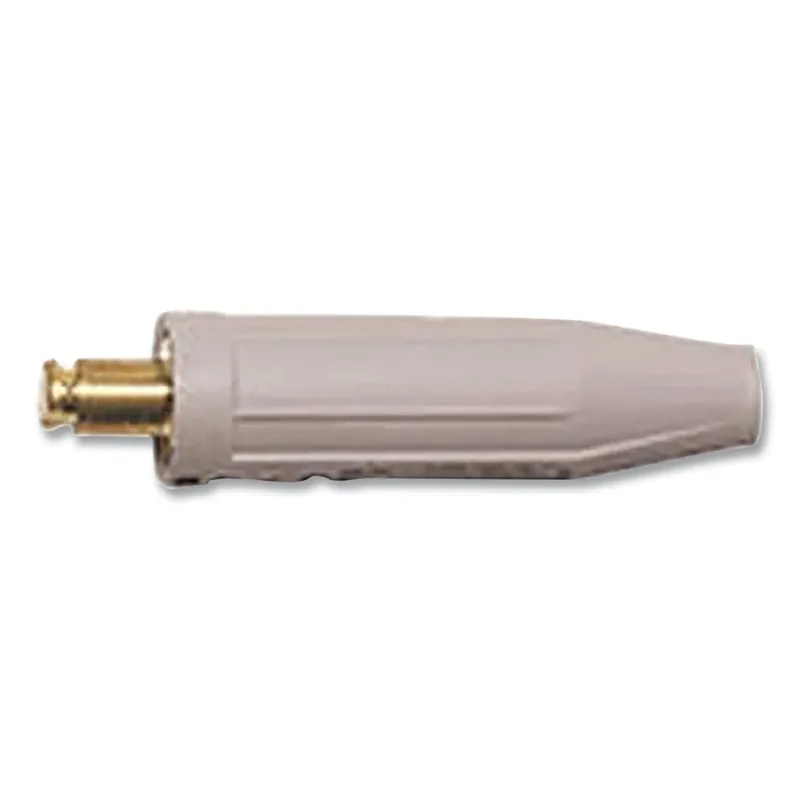 WeldSkill Cable Connector, Male Half Only Connection, 3/0-4/0 Cap.