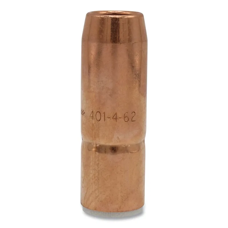 Air-Cooled Bore Nozzle, Standard-Duty, Slip-On, 5/8 in Bore, 1/8 in Recess, Tapered, Copper