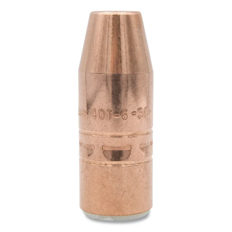 Air-Cooled Bore Nozzle, Heavy-Duty, Slip-On, 1/2 in Bore, 1/8 in Recess, Tapered, Copper