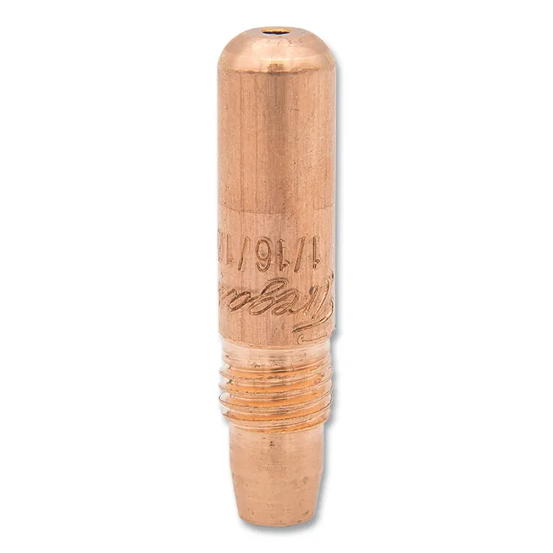 TOUGH LOCK™ Contact Tip, 1.16 in Wire, Heavy-Duty, Copper