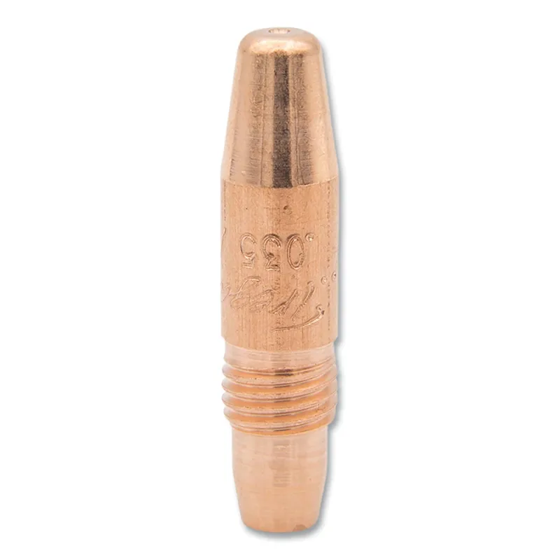 TOUGH LOCK™ Contact Tip, 0.035 in Wire, Heavy-Duty, Copper, Tapered