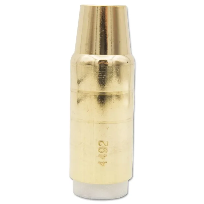 Mig Nozzles, Elliptical Series, 9/16 in Bore, Brass