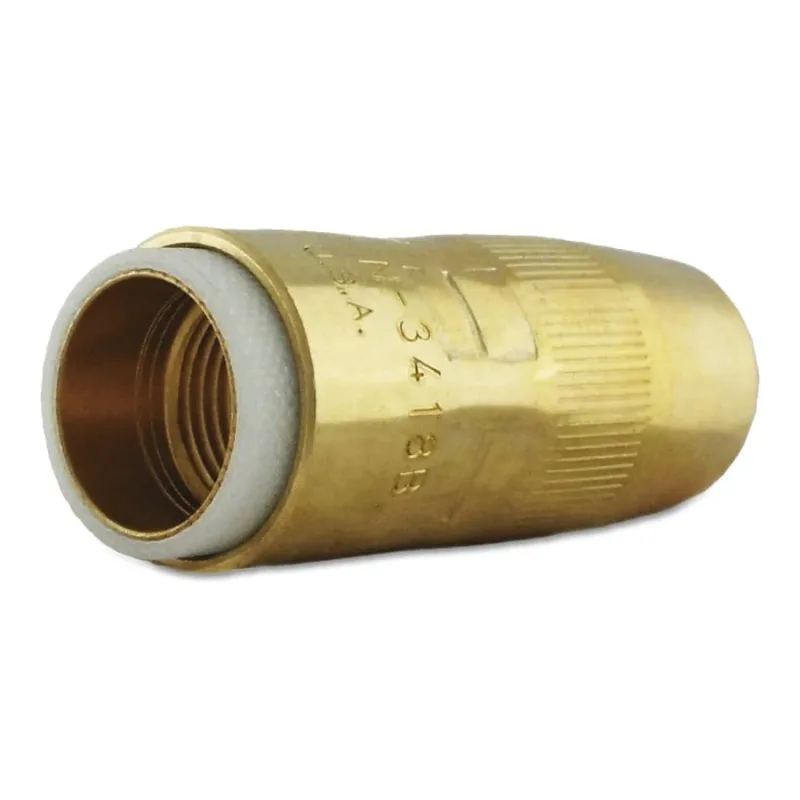 Centerfire Nozzles, 1/8 in Tip Recess, 3/4 in Bore, For BTB Series, Brass (360-N-3418B) - additional view 1