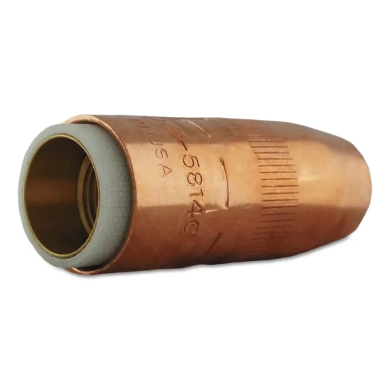 Centerfire™ MIG Nozzle, 1/4 in Recess, 5/8 in Bore, For T Series Tip, Copper (360-N-5814C) - additional view 2