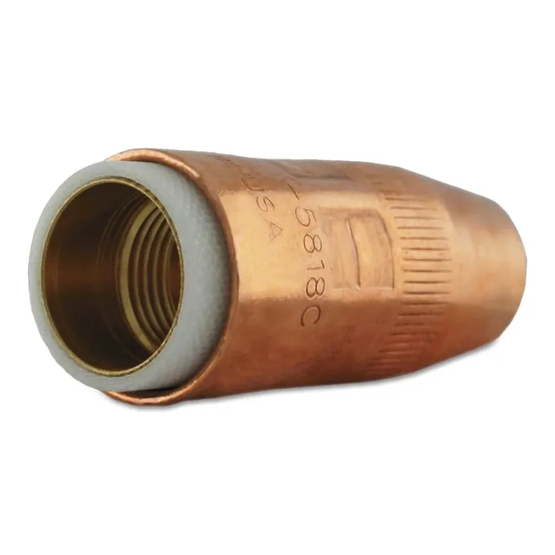 Centerfire™ MIG Nozzle, 1/8 in Recess, 5/8 in Bore, For T Series Tip, Copper (360-N-5818C) - additional view 3
