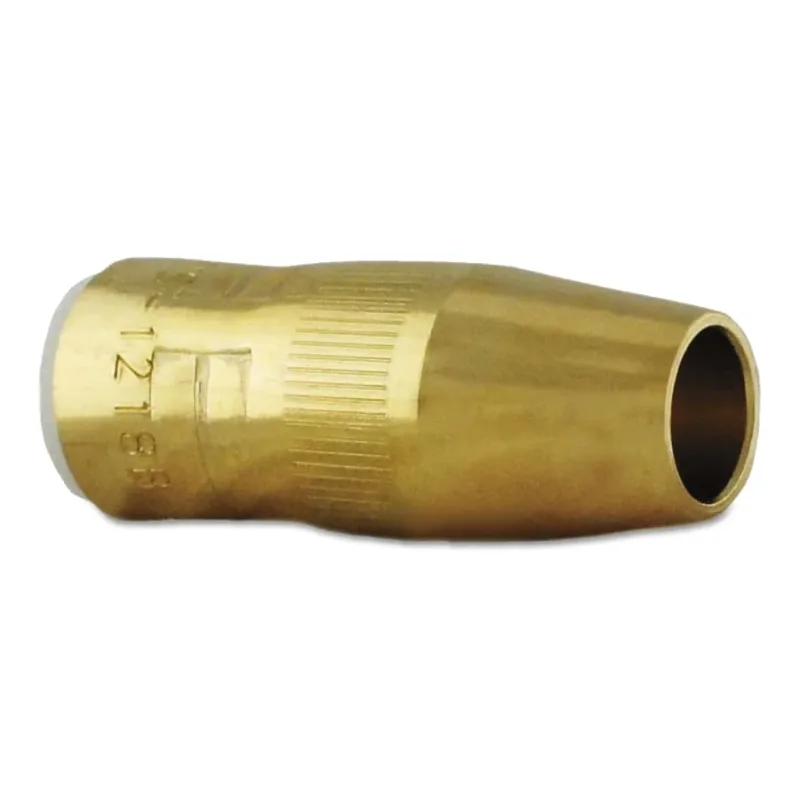 Centerfire™ MIG Nozzle, 1/8 in Recess, 1/2 in Bore, For T Series Tip, Brass (360-NS-1218B) - additional view 3