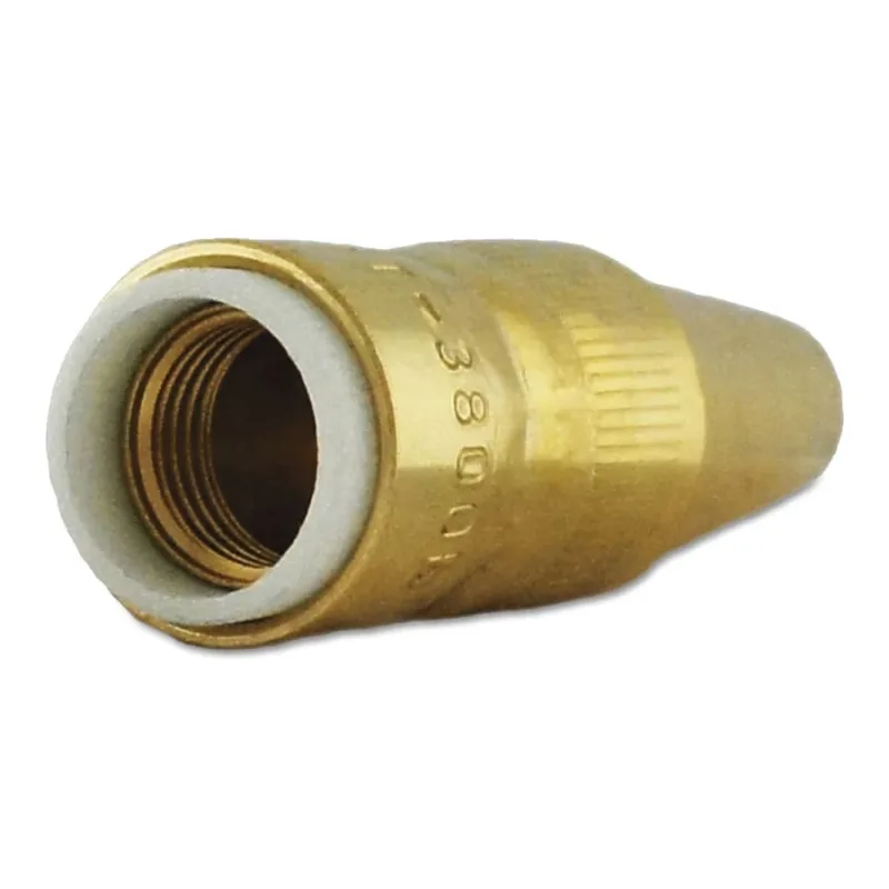 Centerfire™ MIG Nozzle, Flush, 3/8 in Bore, For TT Series Tip, Brass (360-NST-3800B) - additional view 1