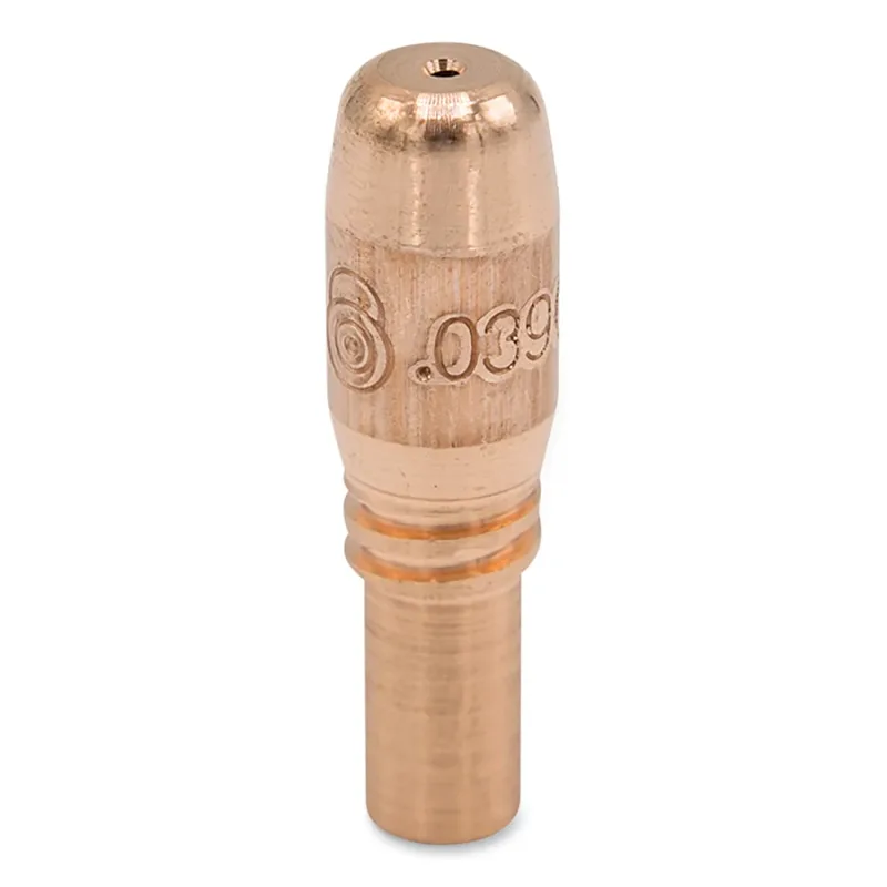 AccuLock™ Contact Tip, 0.039 in Wire, Heavy-Duty, Copper, T Series