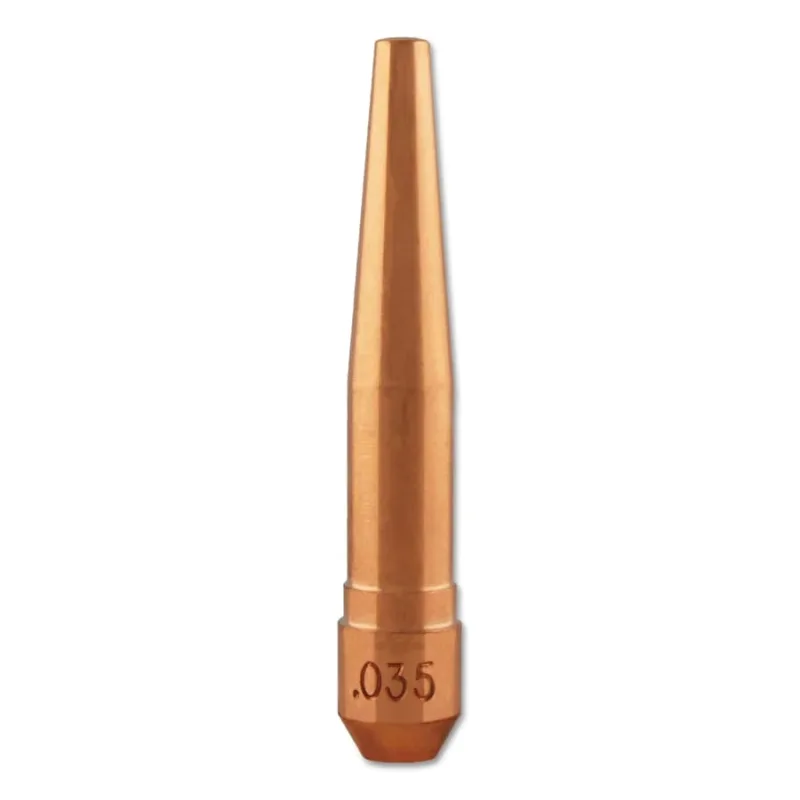Centerfire™ MIG Contact Tip, 0.035 in Wire, TT-035, Non-Threaded, Tapered Base