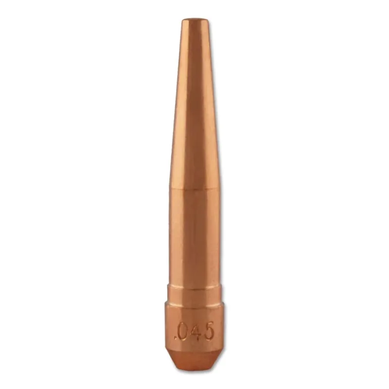 Centerfire™ MIG Contact Tip, 0.045 in Wire, TT-045, Non-Threaded, Tapered Base