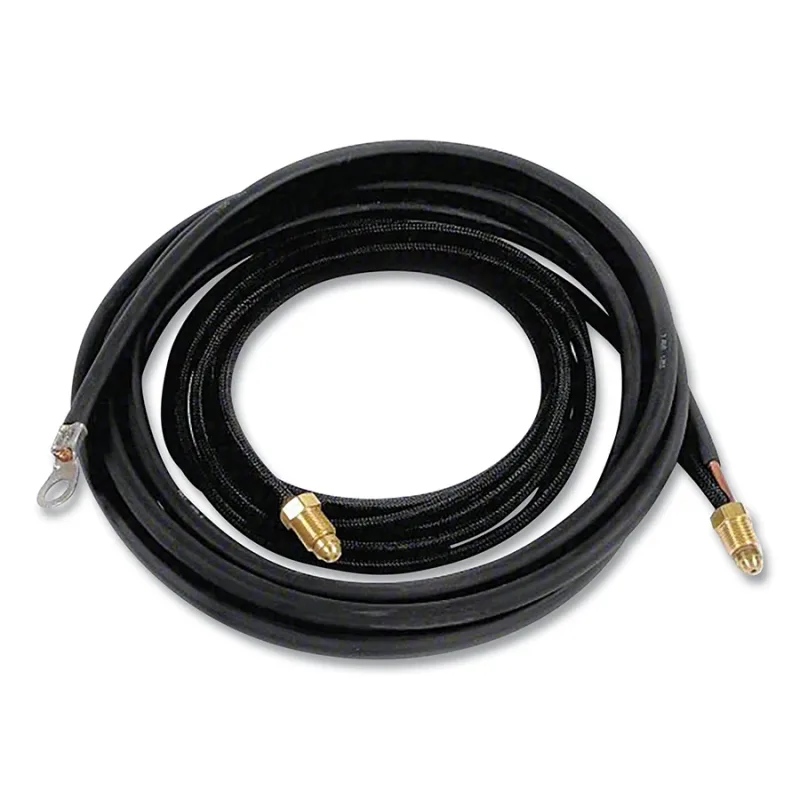Power Cables, 12.5 ft, 200, 200V, 26, 26F, 26FV and 26V Torches, 2-Pc, Braided Rubber