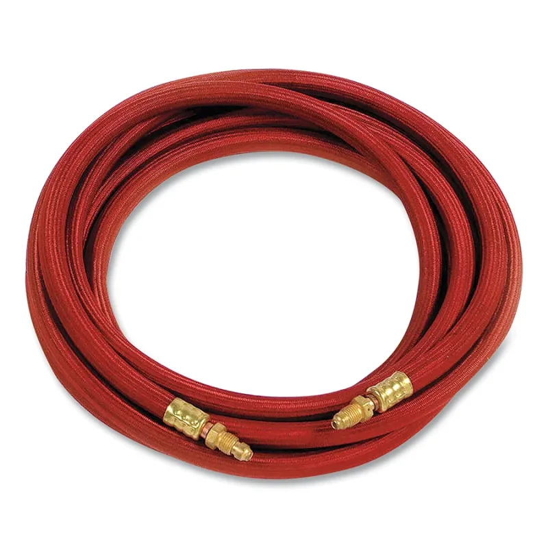 Power Cables, 25 ft, For CS410 Torches, Red, Braided Rubber
