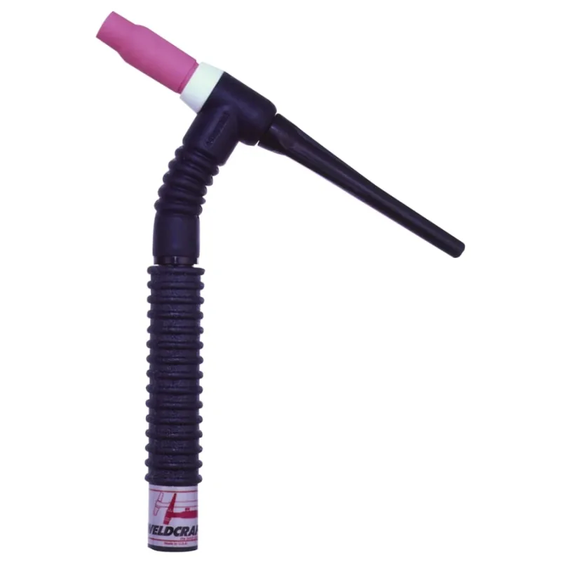 WP-17F Tig Torch Body, Flexible Head, 7/8 in