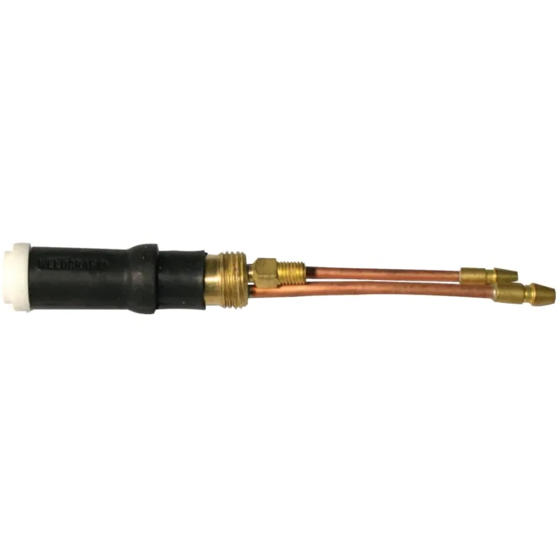 WP-20P Water Cooled Tig Torch Body, Straight Head, 3/4 in Handle