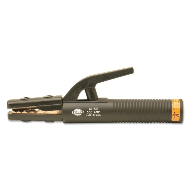 Electrode Holder, 450 A to 500 A, 4/0 Cable, 3/8 in Electrode Cap, 10-1/2 in L, AF-50