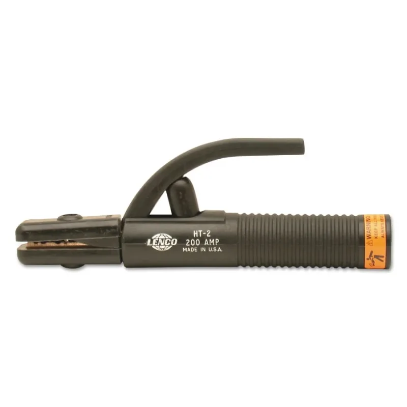 Electrode Holder, 200 A to 250 A, 1/0 Cable, 5/32 in Electrode Cap, 9 in L, HT-2