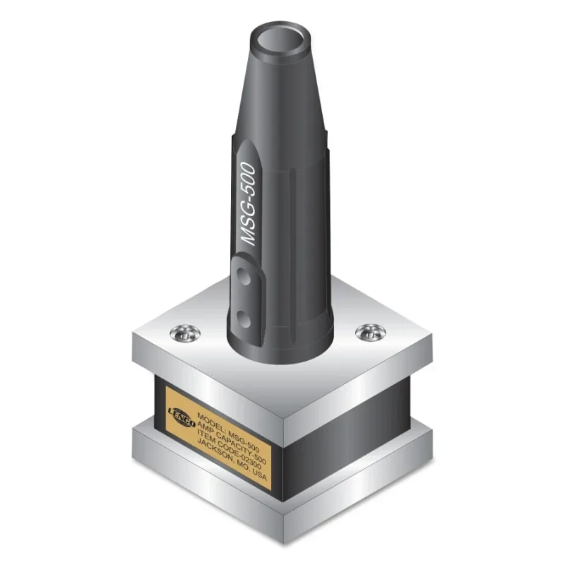 Magnetic Ground Clamps, 500 A, 3/0 - 4/0