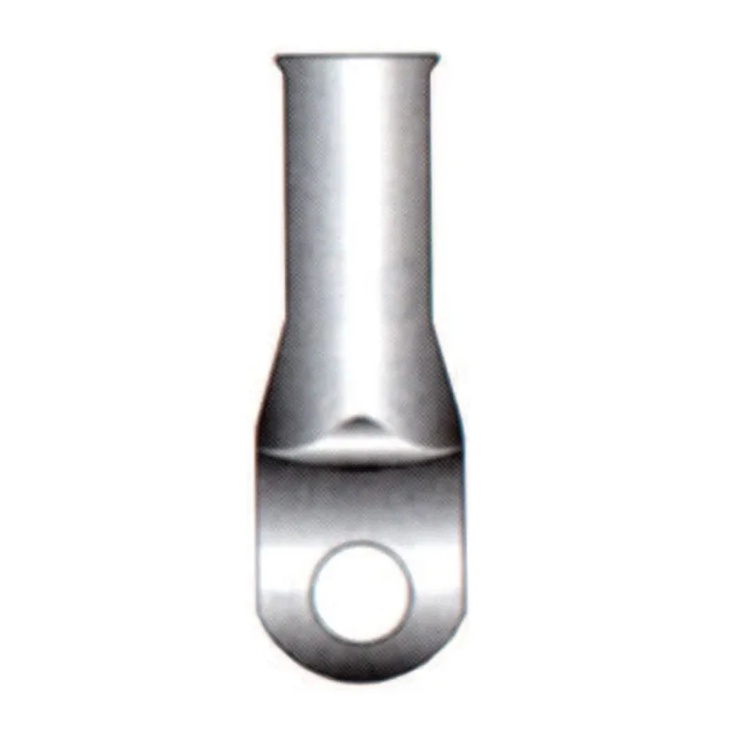 Cable Lug, 17/37 in Stud, 1 to 2 AWG Cap, Copper Tubing, L 3040 Model