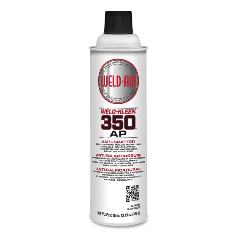 Weld-Kleen 350® AP Anti-Spatter, 16 oz Aerosol Can, 13.75 wt oz, Red