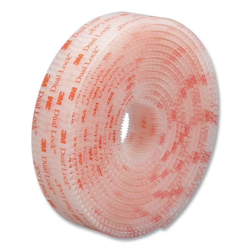 Dual Lock™ Reclosable Fastener, SJ3562, Type 170, Clear, 1 in W x 50 yd L