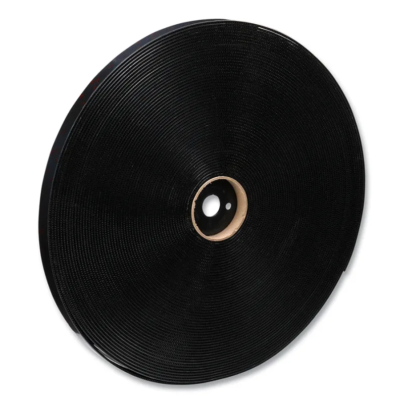 RECLOSABLE FASTENER SJ3551CF, BLACK, 1" X 50 YD