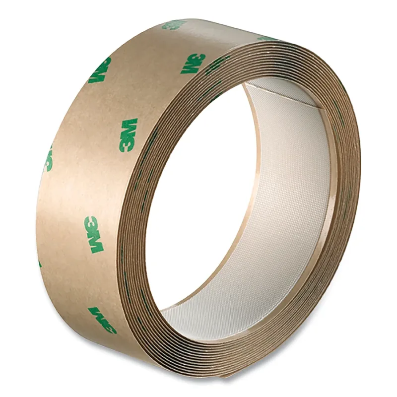 Hook Fastener, SJ3506, 1 in W x 50 yd L, 6.2 mil Thick, White