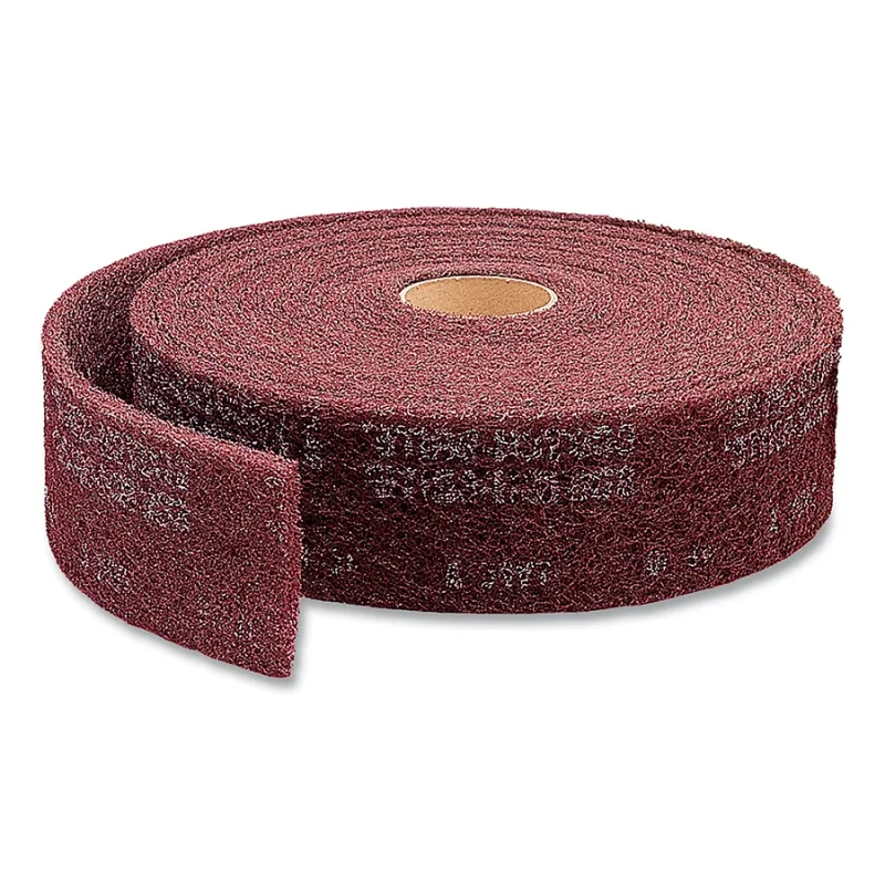 Scotch-Brite Clean and Finish Roll CF-RL Aluminum Oxide Very Fine 12 in