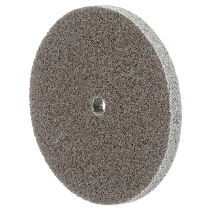 Cut and Polish Unitized Wheels, 1 X 1 X 3/16, Aluminum Oxide