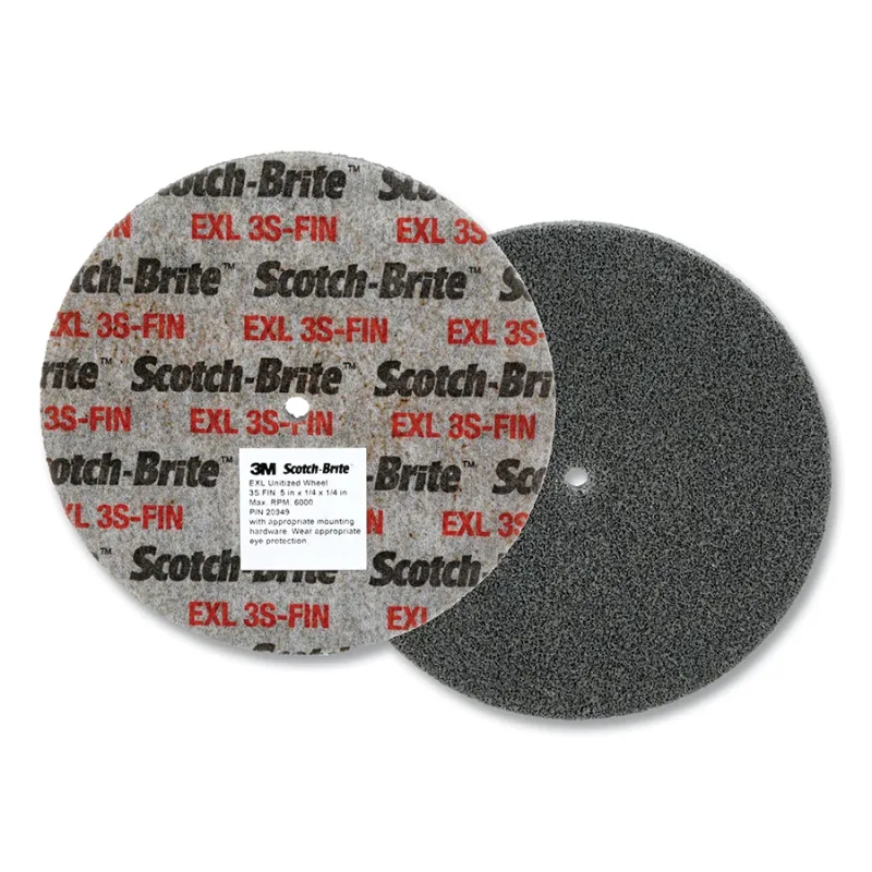 SST Unitized Wheel, 6 in dia x 0.5 in arbor, Fine, 7500 RPM, Silicon Carbide