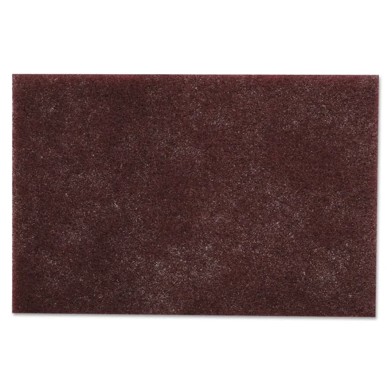 Hand Pad, 7447B, Very Fine, Aluminum Oxide, Maroon, 60 EA/CA