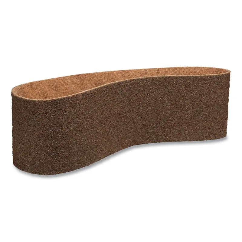 Surface Conditioning Belt, 6 in x 48 in, Coarse, Brown
