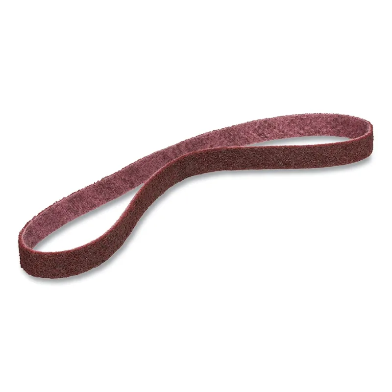 Surface Conditioning Belt, 2 in W, 42 in L, Medium, Maroon