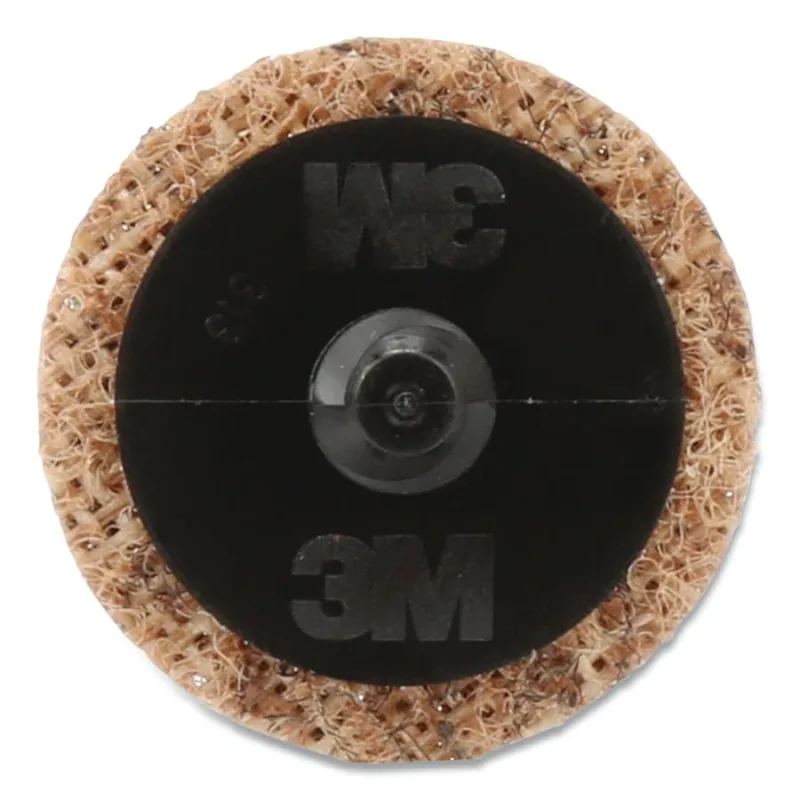 Roloc™ Surface Conditioning Disc, 1-1/2 in dia, 30000 RPM, Aluminum Oxide, Brown, 200 EA/CS