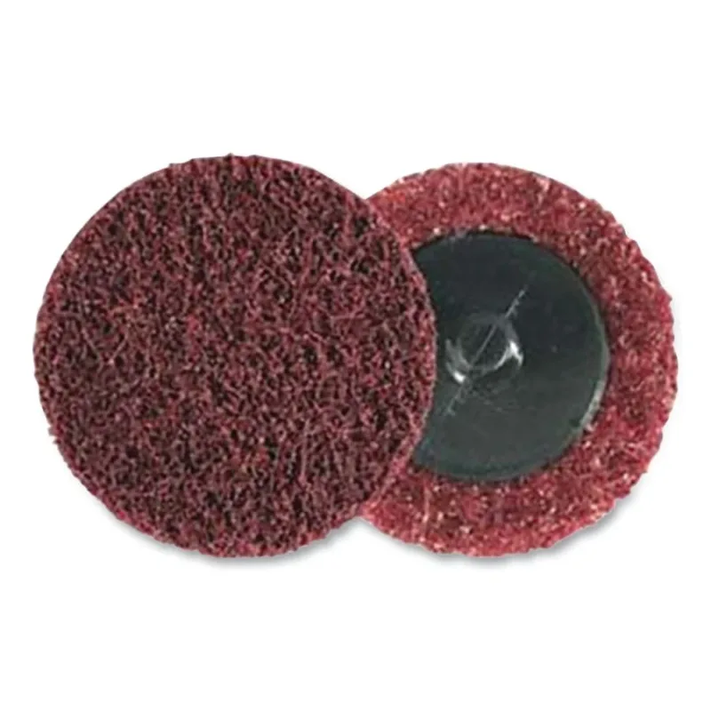 Roloc™ Surface Conditioning Disc, 1-1/2 in dia, 30000 RPM, Aluminum Oxide, Maroon, 200 EA/CS