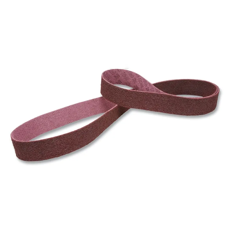 Surface Conditioning Belt, 2 in x 48 in, Medium, Maroon