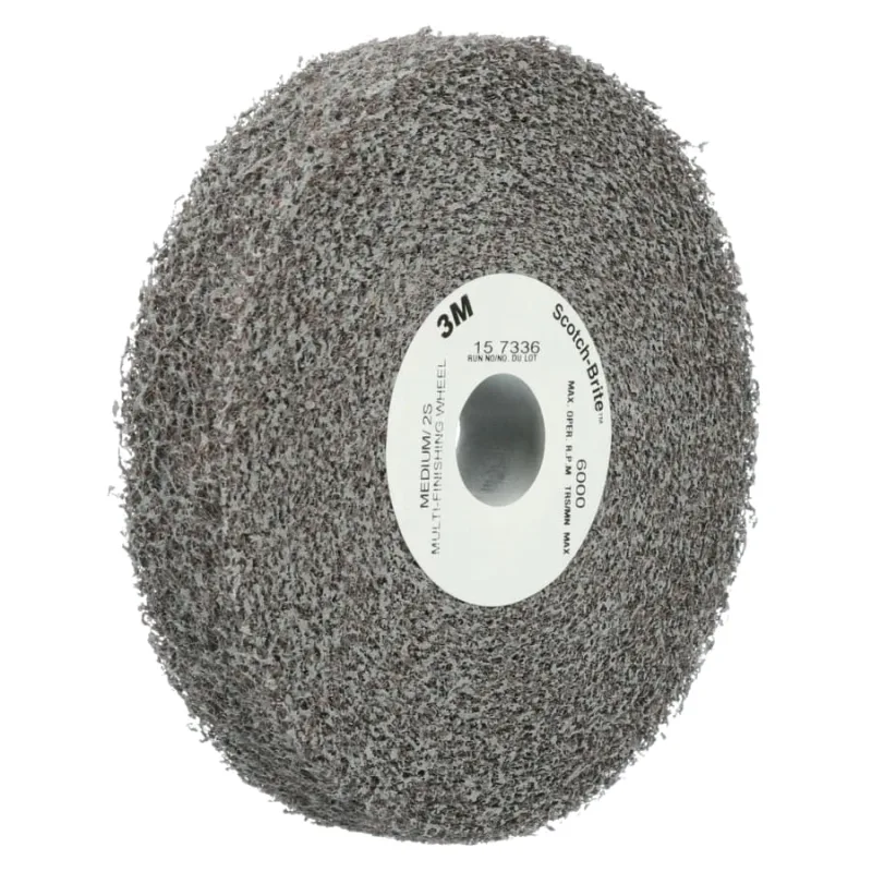 Multi-Finishing Wheels, 6 X 2 X 1, Med, 6,000 rpm, Silicon Carbide