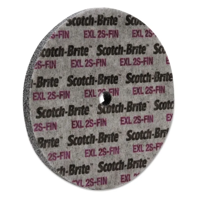 EXL Unitized Deburring Wheel, 6 in x 1/2 in, Fine, Silicon Carbide, 5000 rpm