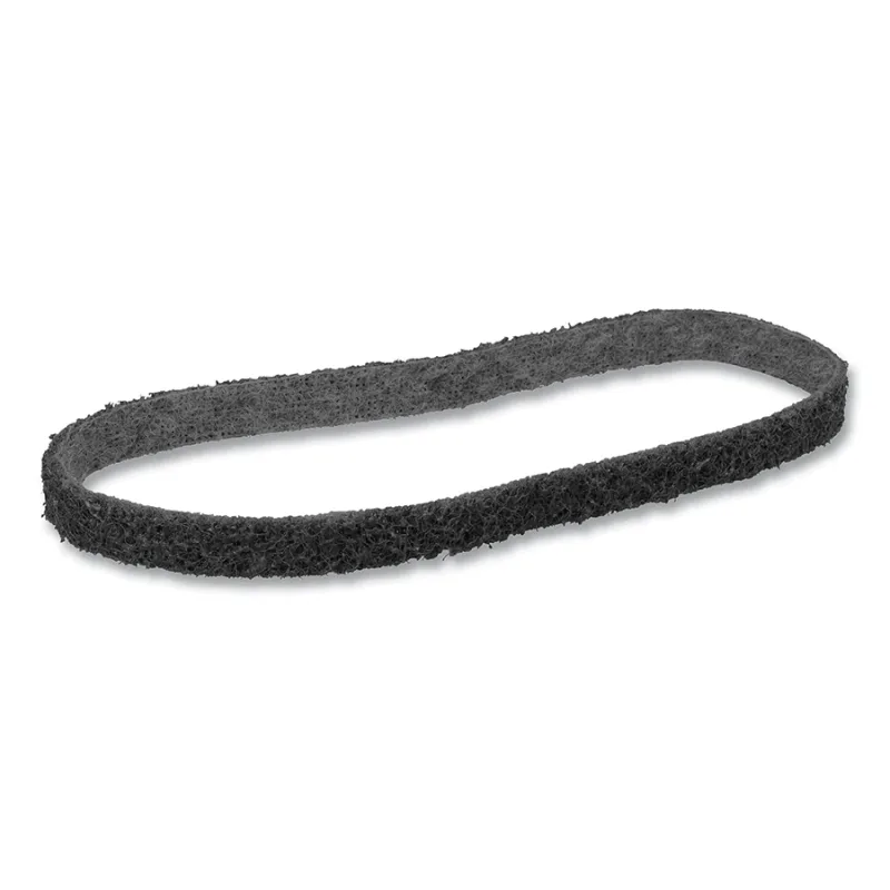 Scotch-Brite™ Surface Conditioning Belt, 1 in W x 132 in L, Super Fine, Gray