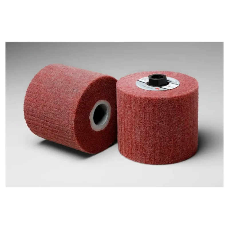 Flap Brushes, 3 in Dia, Medium, Aluminum Oxide