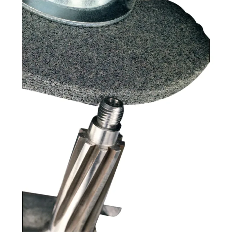 EXL Unitized Deburring Wheel, 8X1/2X1/2, Fine, Silicon Carbide