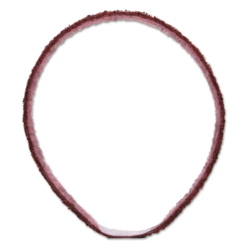 Surface Conditioning Belt, 3/4 in x 18 in, Medium, Maroon