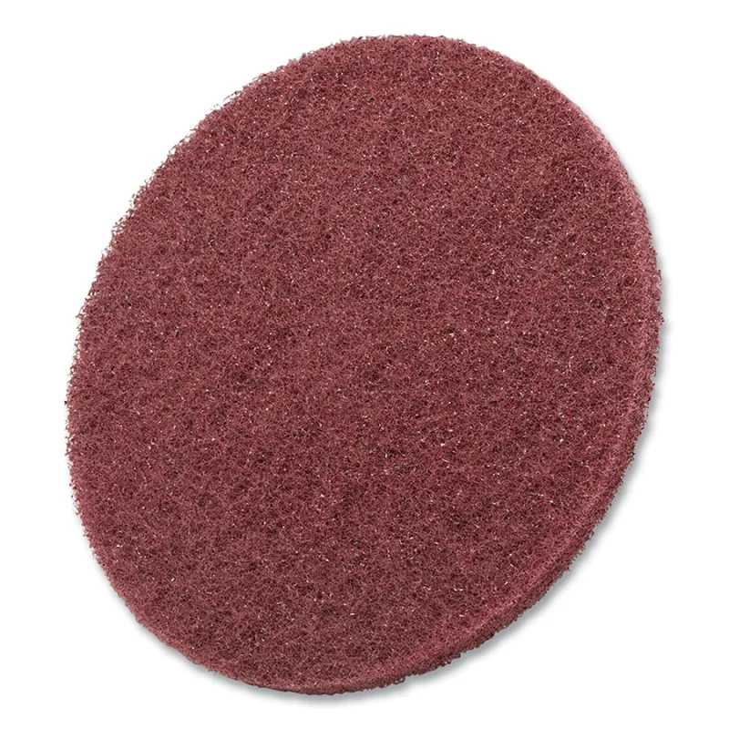 Roloc™ High Strength Disc, 4 in dia, 9000 RPM, Aluminum Oxide, Medium, Maroon