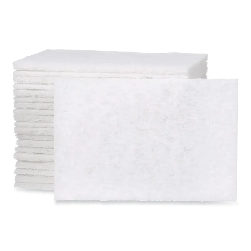 Hand Pad, 7445, Super Fine, Nepheline Syenite, White, 20 EA/BX
