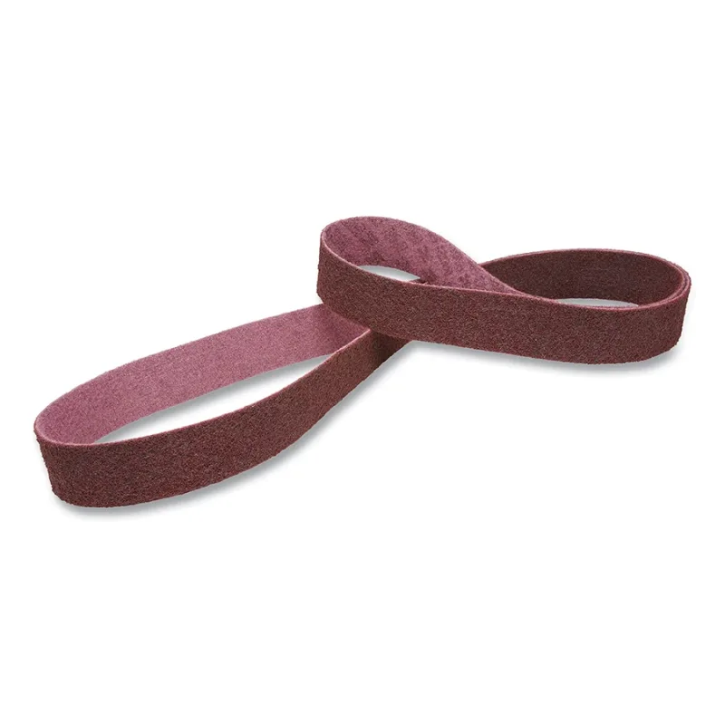 Surface Conditioning Belt, 2-1/2 in W, 60 in L, Medium, Maroon