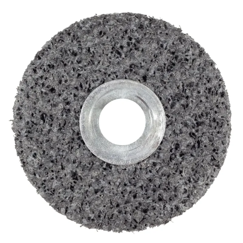 Clean and Strip Unitized Wheels, SC, 3 in dia, 3/8 in Arbor, Extra Coarse