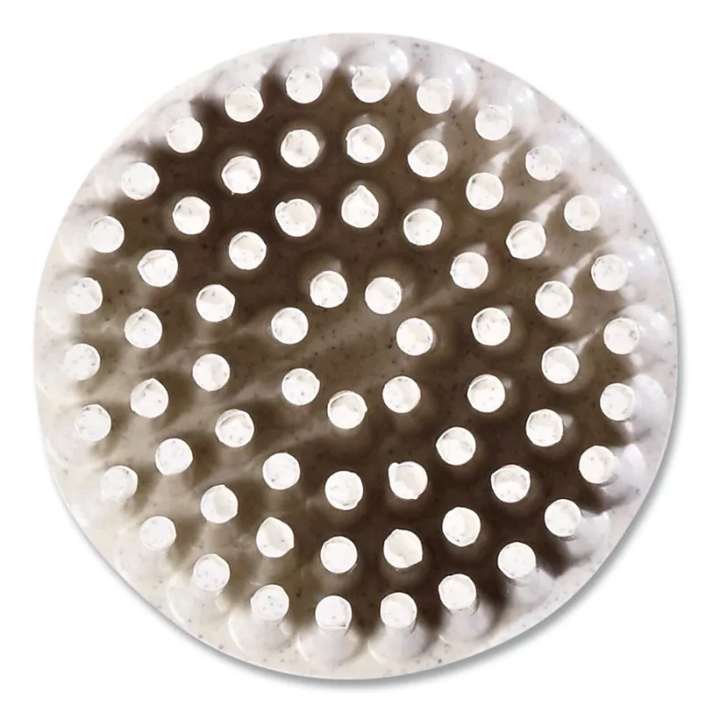 Roloc™ Bristle Disc, RD-ZB, P120, TR, White, 1 in dia x 5/8 in Center Hole, 30000 PRM